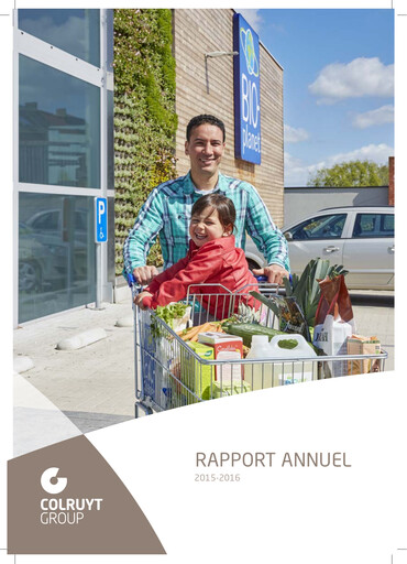 Thumbnail Colruyt Annual Report 2015-2016
