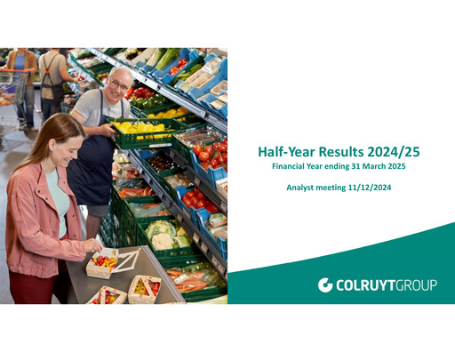 Vorschaubild Colruyt Halbjahresbericht 2024-h1