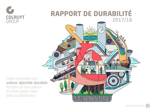 Thumbnail Colruyt Sustainability Report 2017-2018