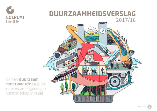 Thumbnail Colruyt Sustainability Report 2017-2018