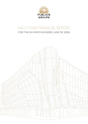 Thumbnail Publicis Groupe
 Financial Report 2026-h1
