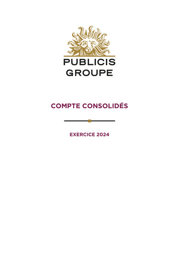Thumbnail Publicis Groupe
 Financial Statement 2024
