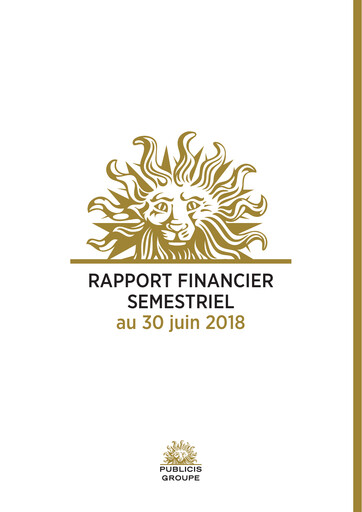 Thumbnail Publicis Groupe
 Half-year Report 2018-h1