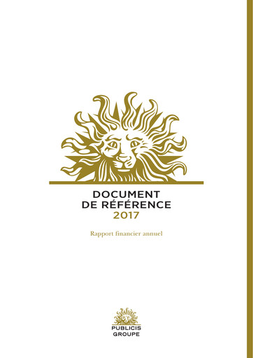 Thumbnail Publicis Groupe
 Universal Registration Document 2017