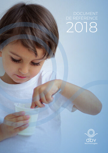 Thumbnail DBV Technologies Annual Report 2018