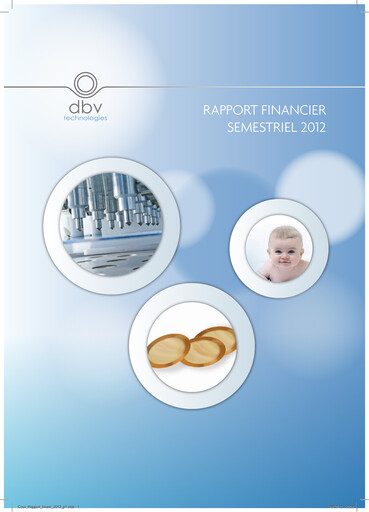Thumbnail DBV Technologies Half-year Report 2012-h1