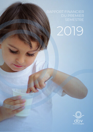 Thumbnail DBV Technologies Half-year Report 2019-h1