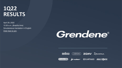 Miniature Grendene Rapport trimestriel 2022-q1