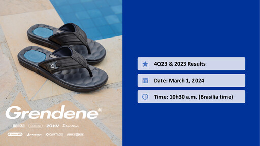 Miniature Grendene Rapport trimestriel 2023-q4