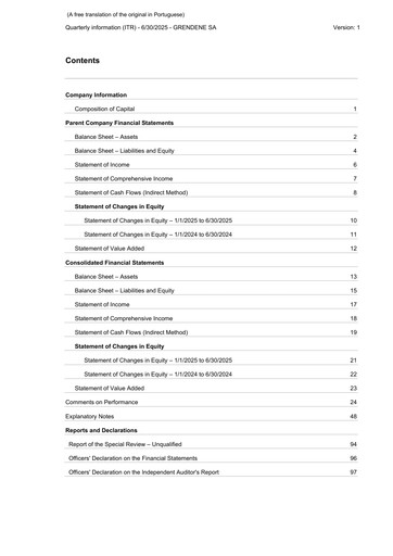Thumbnail Grendene Quarterly Report 2025-q2