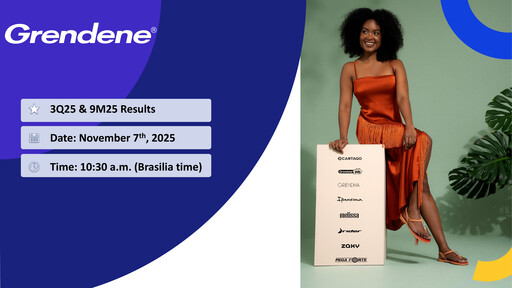 Miniature Grendene Rapport trimestriel 2025-q3