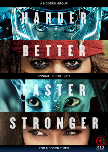 Miniature Modern Times Group (MTG)  Rapport annuel 2011