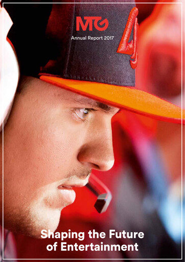 Miniature Modern Times Group (MTG)  Rapport annuel 2017