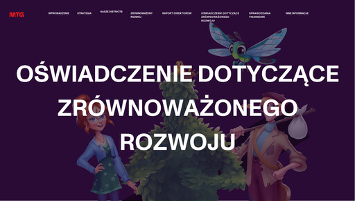 Thumbnail Modern Times Group (MTG)  Sustainability Report 2025