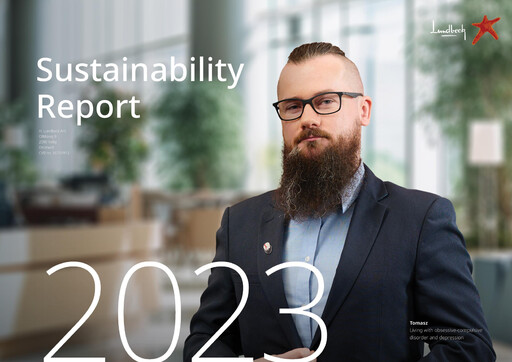 Thumbnail Lundbeck Sustainability Report 2023