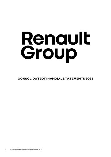 Thumbnail Renault Financial Statement 2023