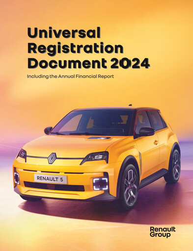 Miniature Renault Document d'enregistrement universel 2024