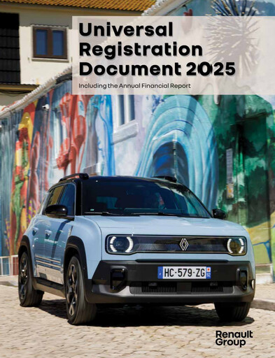 Miniature Renault Document d'enregistrement universel 2025