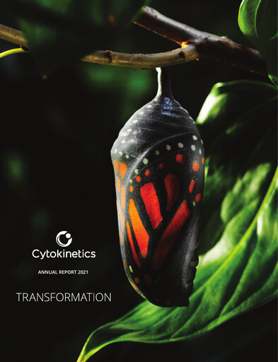 Vorschaubild Cytokinetics
 Jahresbericht 2021