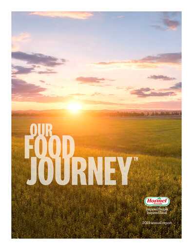 Miniature Hormel Foods Rapport annuel 2019