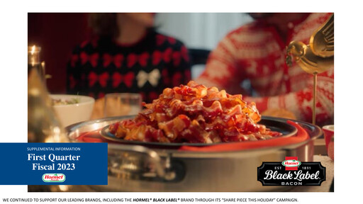 Thumbnail Hormel Foods Quarterly Report 2023-q1
