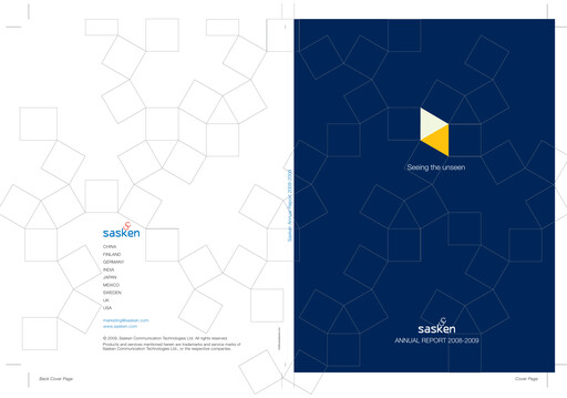 Thumbnail Sasken Technologies
 Annual Report 2008-2009