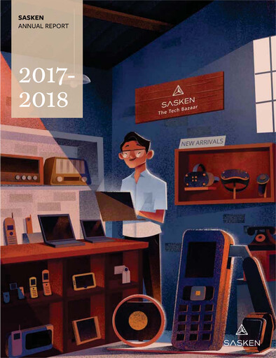Thumbnail Sasken Technologies
 Annual Report 2017-2018