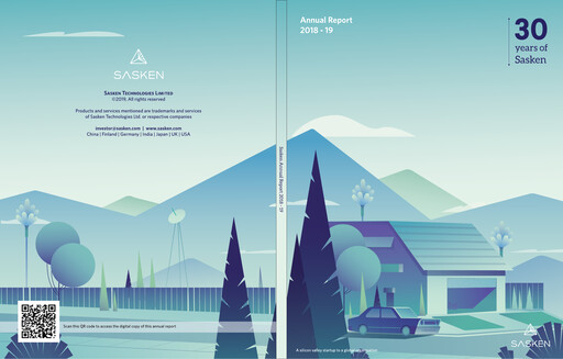 Thumbnail Sasken Technologies
 Annual Report 2018-2019