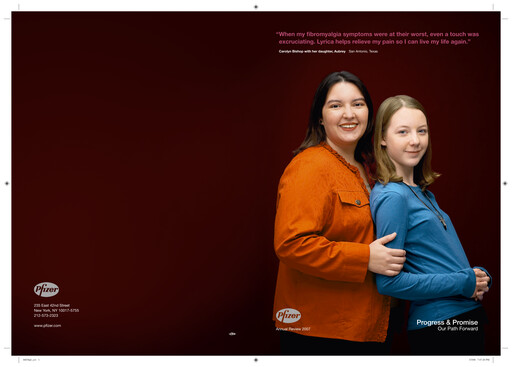 Miniature Pfizer Rapport annuel 2007
