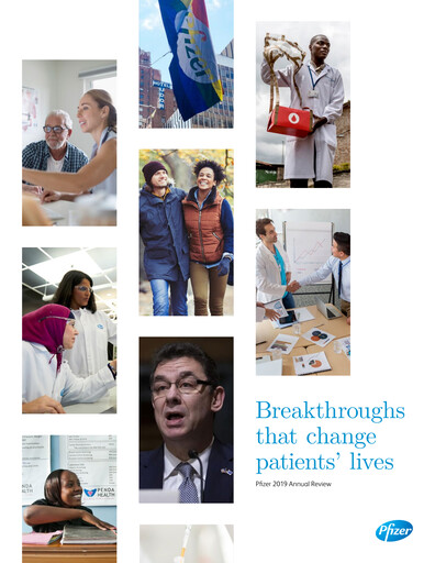 Miniature Pfizer Rapport annuel 2019