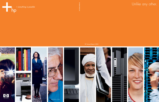 Thumbnail HP Annual Report 2003