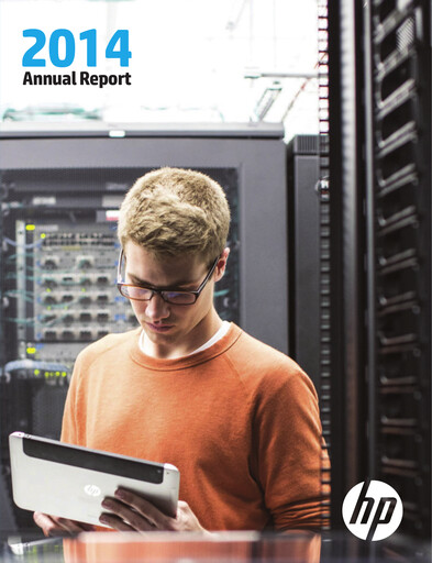 Thumbnail HP Annual Report 2014