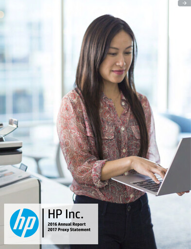 Thumbnail HP Annual Report 2016
