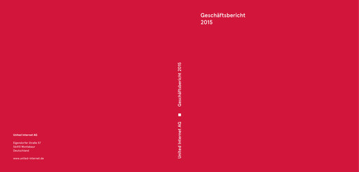Thumbnail United Internet Annual Report 2015
