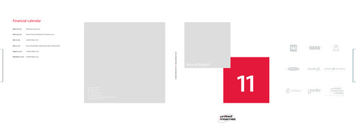 Thumbnail United Internet Annual Report 2011