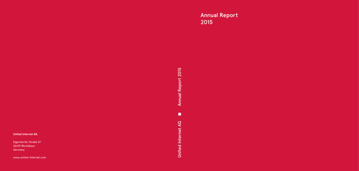 Thumbnail United Internet Annual Report 2015