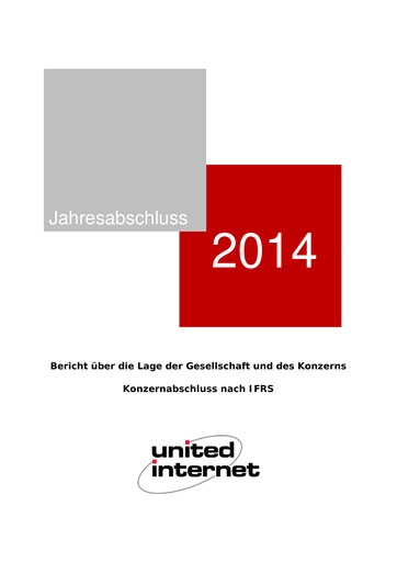 Thumbnail United Internet Financial Statement 2014