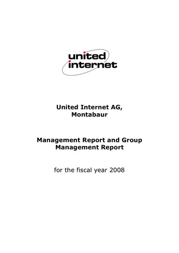 Thumbnail United Internet Financial Statement 2008
