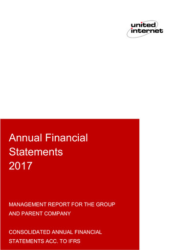 Thumbnail United Internet Financial Statement 2017