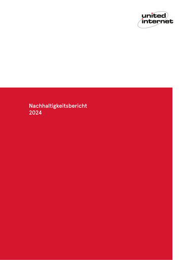 Thumbnail United Internet Sustainability Report 2024