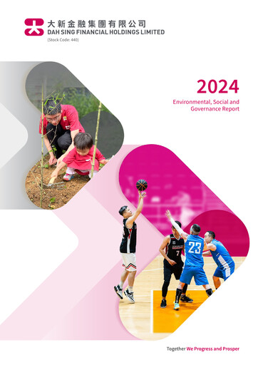 Thumbnail Dah Sing Financial ESG Report 2024