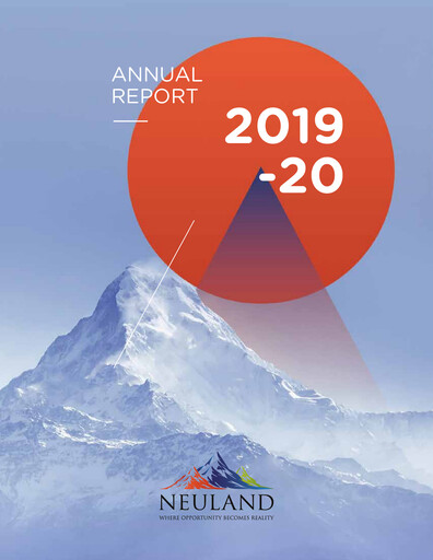 Thumbnail Neuland Laboratories Annual Report 2019-2020