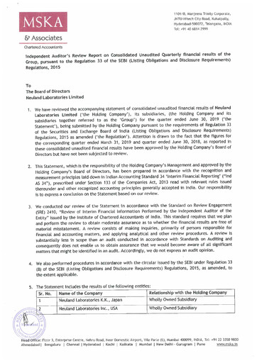 Vorschaubild Neuland Laboratories Quartalsbericht 2019-q1