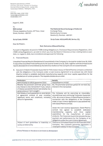 Vorschaubild Neuland Laboratories Quartalsbericht 2026-q1