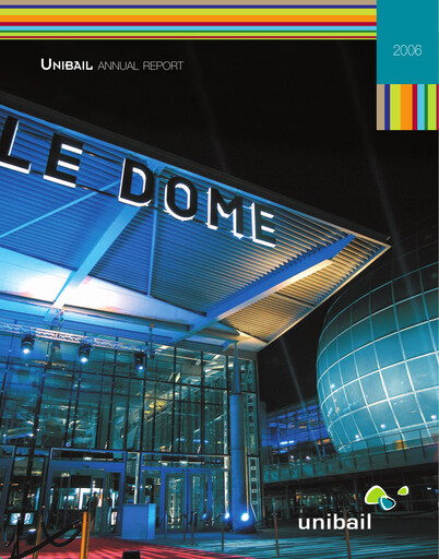 Thumbnail Unibail-Rodamco-Westfield Annual Report 2006