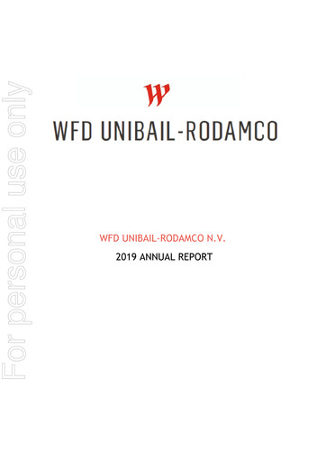 Thumbnail Unibail-Rodamco-Westfield Annual Report 2019