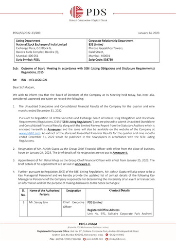 Vorschaubild PDS Multinational Quartalsbericht 2022-q3