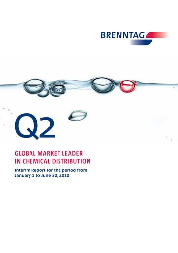 Thumbnail Brenntag Financial Statement 2010-h1