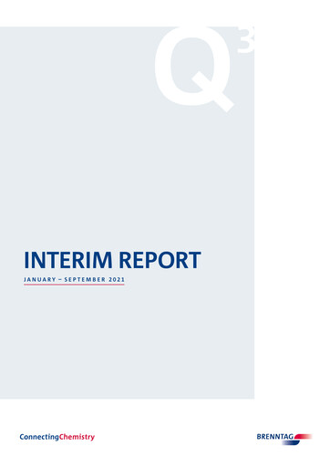 Thumbnail Brenntag Quarterly Report 2021-q3