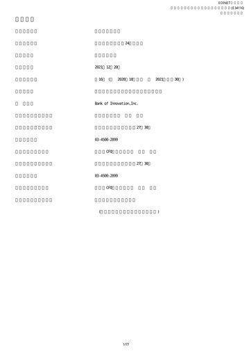 Thumbnail Bank of Innovation Annual Report fy2021